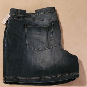 Plus size women's Jean shorts